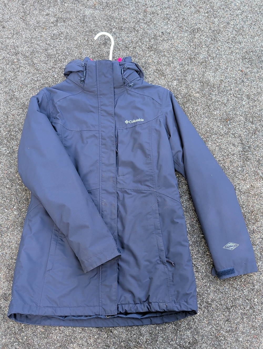 Columbia Women's Hooded Interchange Jacket - Navy